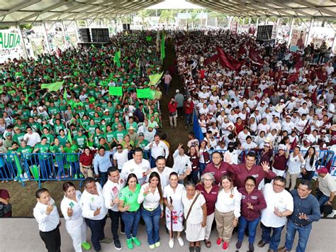 A Morena PT y PVEM nos une el amor al pueblo y el anhelo de un México