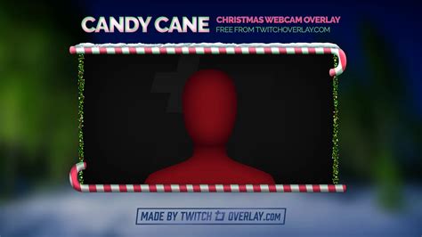 Candy Cane - Xmas Twitch Overlay for OBS & Streamlabs