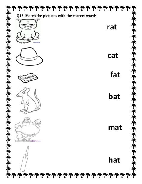 Worksheet For Kg Class