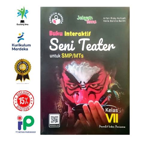 Jual Buku Interaktif Seni Teater Smp Mts Kelas Vii Semester