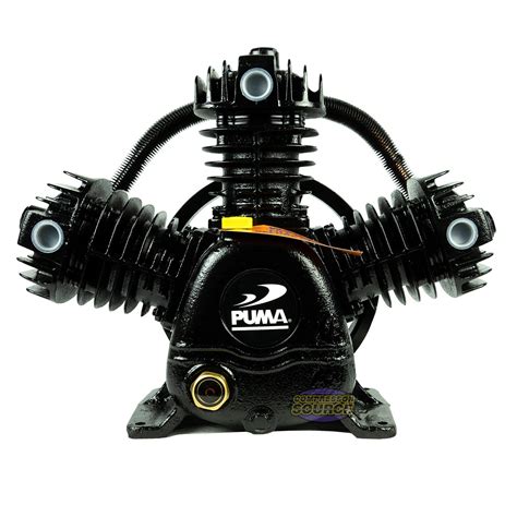 Puma 3 Cylinder 1 Single Stage Cast Iron Air Compressor Pump 22 SCFM