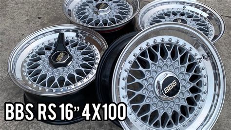 BBS RS 16 4x100 Redrill SOLD YouTube