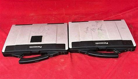 Qty Panasonic Toughbooks Model Cf Sierra Auction Management Inc