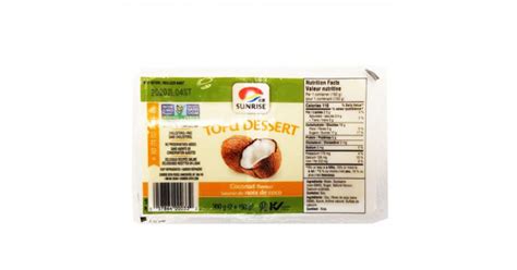 SUNRISE Tofu Dessert Coconut Flavour 日升椰子味豆花皇 300g