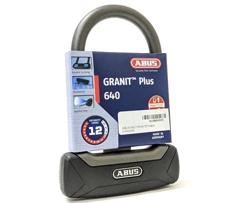 Lockitt Mobile Security Accessories Abus Granit Plus Mini U Lock