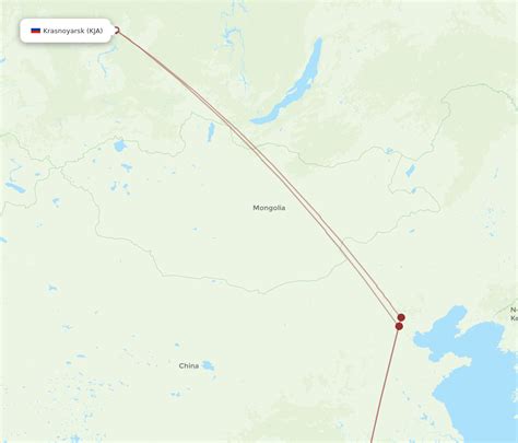 All Flight Routes From Changsha To Krasnojarsk CSX To KJA Flight Routes