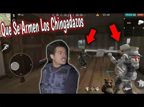 Que Se Armen Los PINCHES CHINGADAZOS FREE FIRE RANDOM 9 YouTube