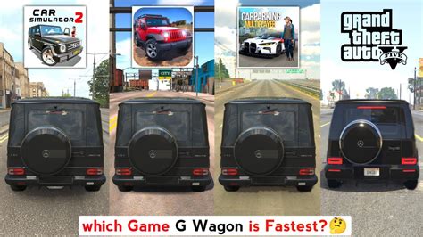 G Wagon Top Speed Car Simulator 2 Car Parking Multiplayer Ultimate