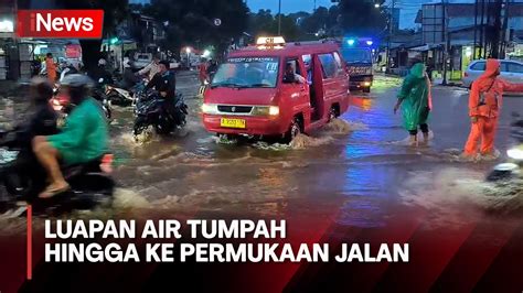 Kali Baru Kembali Meluap Diguyur Hujan Deras Hari Ini Pertigaan Hek