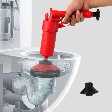 Buy Air Drain Blaster Air Power Toilet Plunger Heavy Duty Sink Plunger