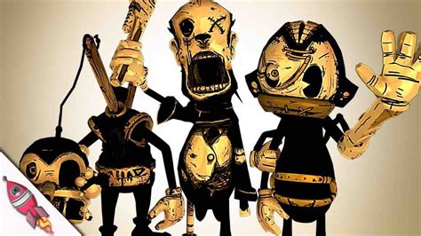 Bendy And The Ink Machine Song The Butcher Gang Song Rockitgaming Youtube