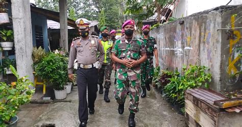 Kembali Patroli Skala Besar Gabungan Yonif 8 Mar Bersama Polres Langkat