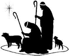 Nativity Scene Silhouette Pattern Free at GetDrawings | Free download