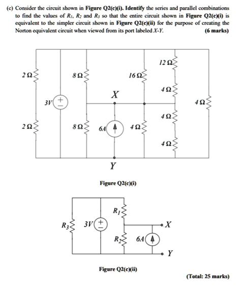 Solved C Consider The Circuit Shown In Figure Q C I Identify The