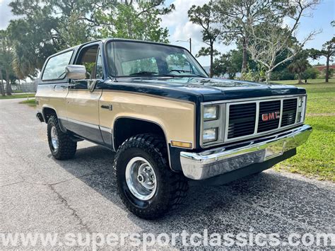 1988 GMC Jimmy SuperSport Classics