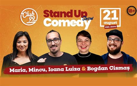 Kiss FM Maria Popovici Mincu Ioana Luiza Bogdan Cismaș Stand up