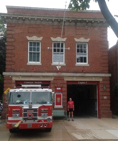 DCFD Engine 5, Medic 5 and Car 5 at 3412 Dent Place NW