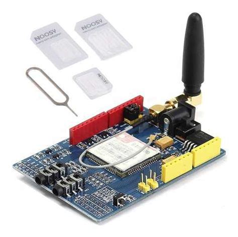 Modulo Gsm Gprs Sim900 Shield 4g Adaptadores Sim Arduino En México