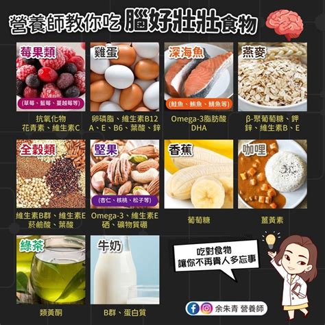 貴人多忘事？10大健腦食物吃出記憶力、預防腦霧 大腦 護腦 失智｜健康2 0