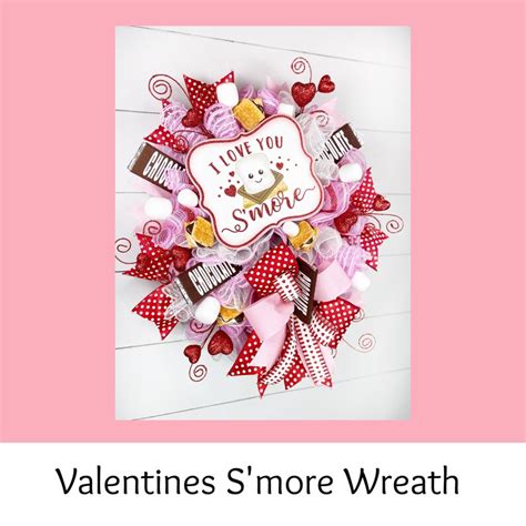 How to Make A Valentine Mesh Wreath, DY Valentine Wreath, How to Wreath ...