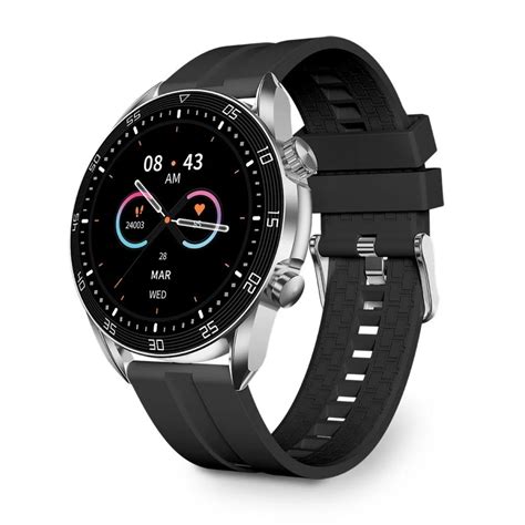 Lema Amoled Smartwatch Mit Display Schwarz Bt Call Musik