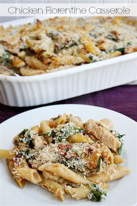 Chicken Florentine Pasta Recipe Recipes Chicken Florentine