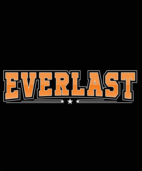 Everlast T Shirt Design 16894685 Vector Art At Vecteezy