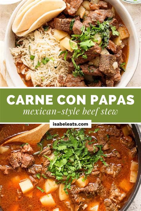 Carne con Papas - Isabel Eats