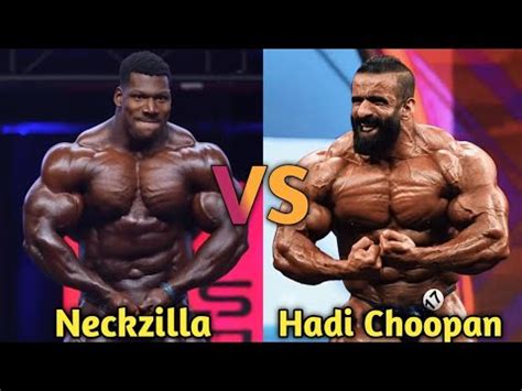 Hadi Choopan Posing Mr Olympia 2023 Vs Neckzilla EVLS Prague Pro 2023