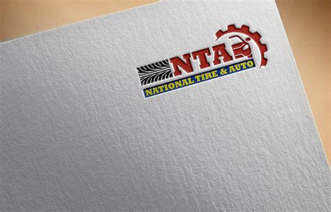 nta logo  logo designs  nta national tire auto