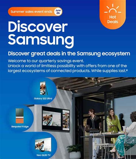 Samsung Deals: Sales and Offers on TVs, Phones, Laptops & More | Samsung US