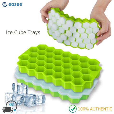 Grids Honeycomb Ice Cube Trays Food Grade Silicone With Removable