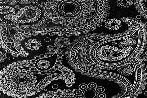 Black and White Floral Fabric Stock Image - Image of flower, luxury ...