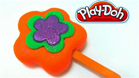 Diy How To Make Play Doh Flower Learn Colors Creative For Kids Youtube