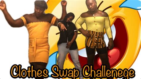 Clothes swap challenge -Part 2 - YouTube