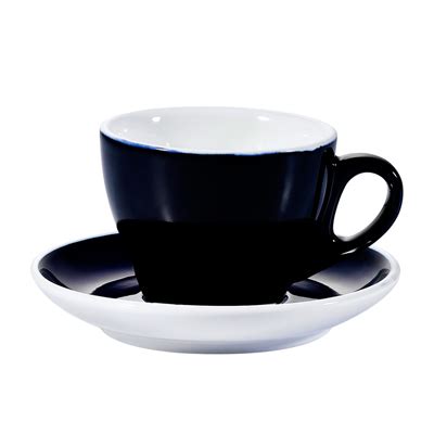 Cac China E Cbu Cobalt Blue Cup Saucer Set Oz X