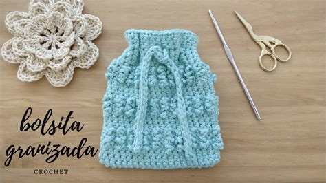 Como tejer a crochet bolsitas paso a paso fácil y rápido YouTube