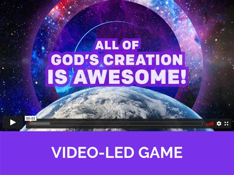 God’s Awesome Creation: Game – Deeper KidMin