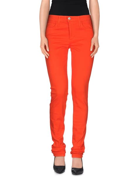 Lyst Joes Jeans Denim Pants In Orange