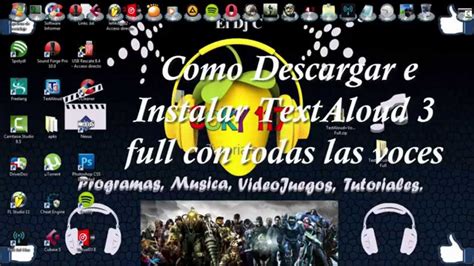 Como Descargar E Instalar TextAloud Full Con Todas Las Voces 2017 Ll