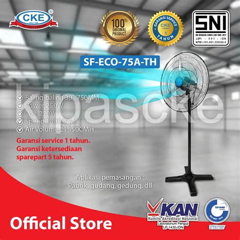 Sf Eco A Th Stand Fan Kipas Cke