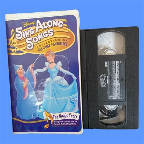 Disney Sing Along Songs The Magic Early Years Vhs 1997 Clamshell New