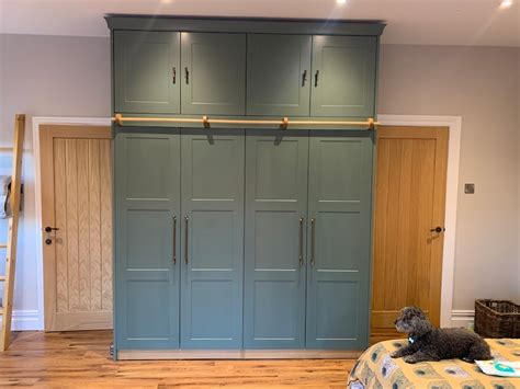 Bespoke Fitted Wardrobe Painted Doors Custom Made Wardrobes Etsy UK