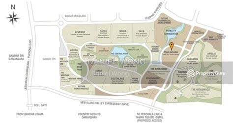 Desa Park City Map