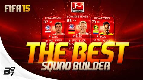 THE BEST BUNDESLIGA SQUAD BUILDER W LEWANDOWSKI FIFA 15 Ultimate