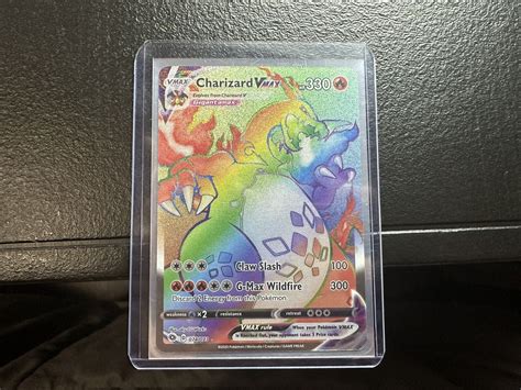 Mavin Charizard Vmax Secret Rainbow Rare Champion S Path