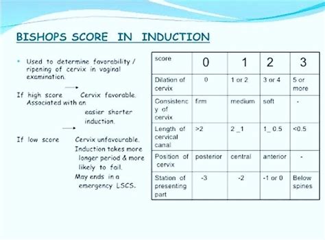 Bishop Score Also Bishops Score Also Known As