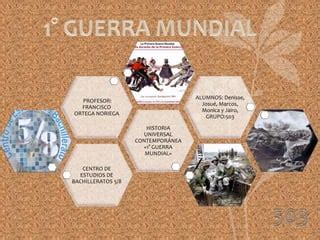 Antecedentes Y Consecuencias De La Guerra Mundial Ppt