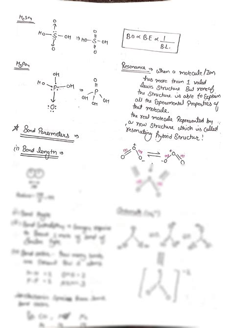 SOLUTION Chemical Bonding Handwritten Notes Studypool