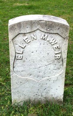 Ellen Merrick Weir M Morial Find A Grave